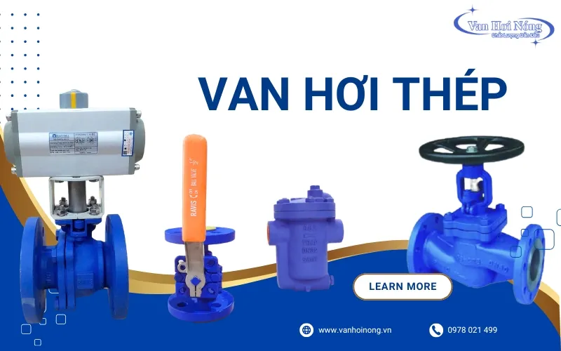 Tổng hợp các mẫu van hơi thép và địa chỉ mua uy tín!