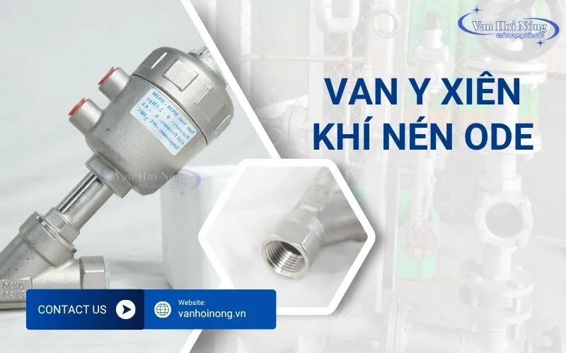 Van y xiên khí nén ODE có tốc độ phản hồi nhanh