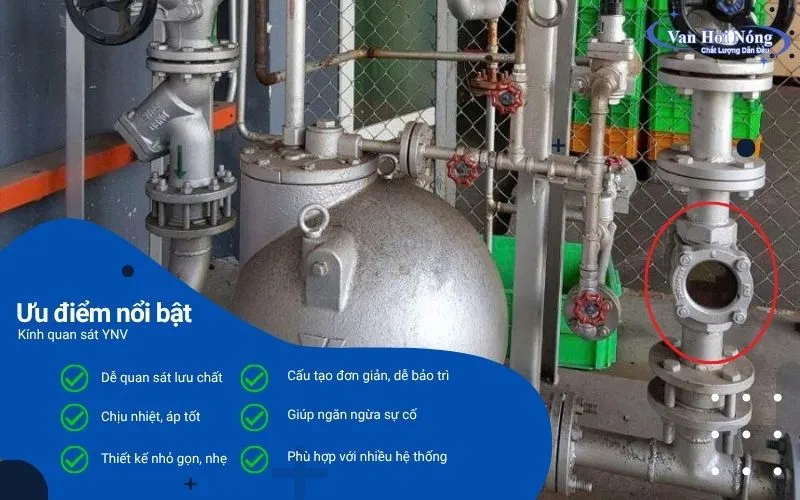 Các ưu điểm nổi bật của kính quan sát YNV